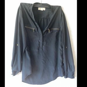 Black professional blouse